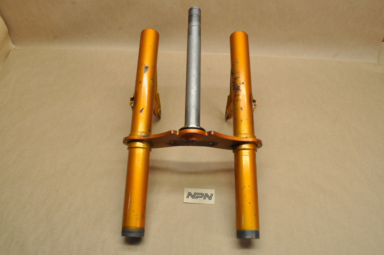 Vintage Used OEM Honda CT70 H K0 Front Fork Candy Topez Orange 51510-098-670 DD