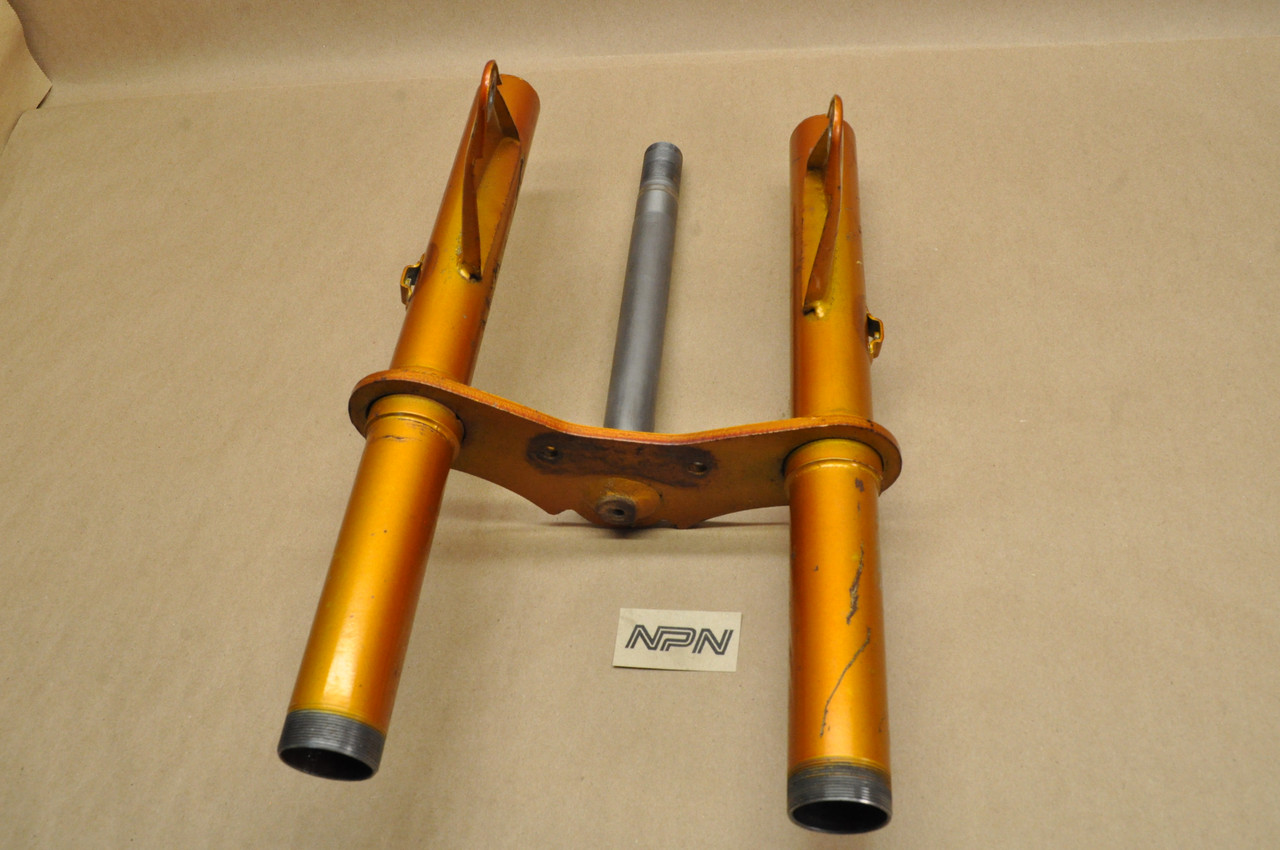 Vintage Used OEM Honda CT70 H K0 Front Fork Candy Topez Orange 51510-098-670 DD
