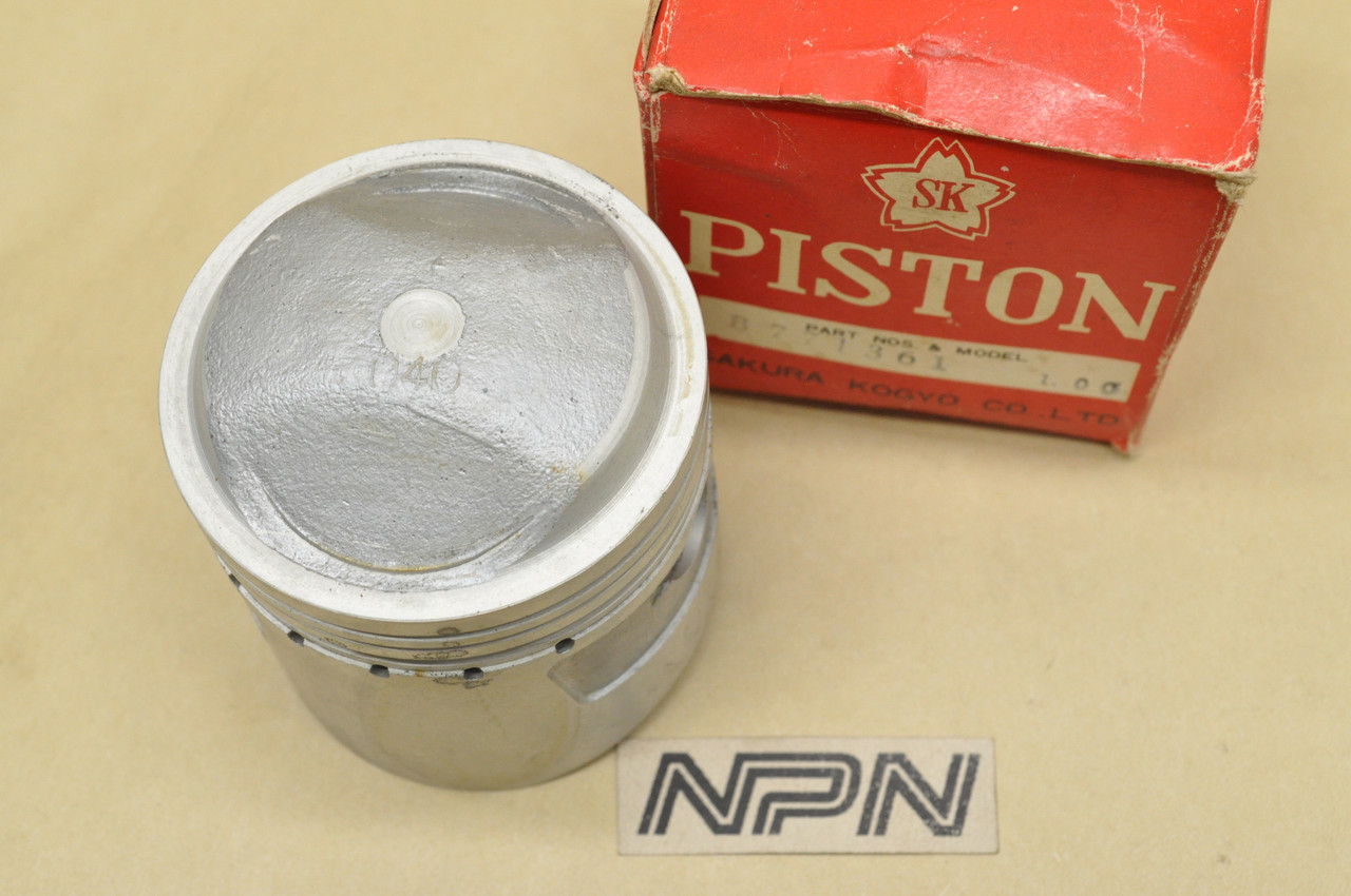 Piston 1.00 Pour Honda CB125 – Référence 13105-230-040, Neuf, Pièce D'origine