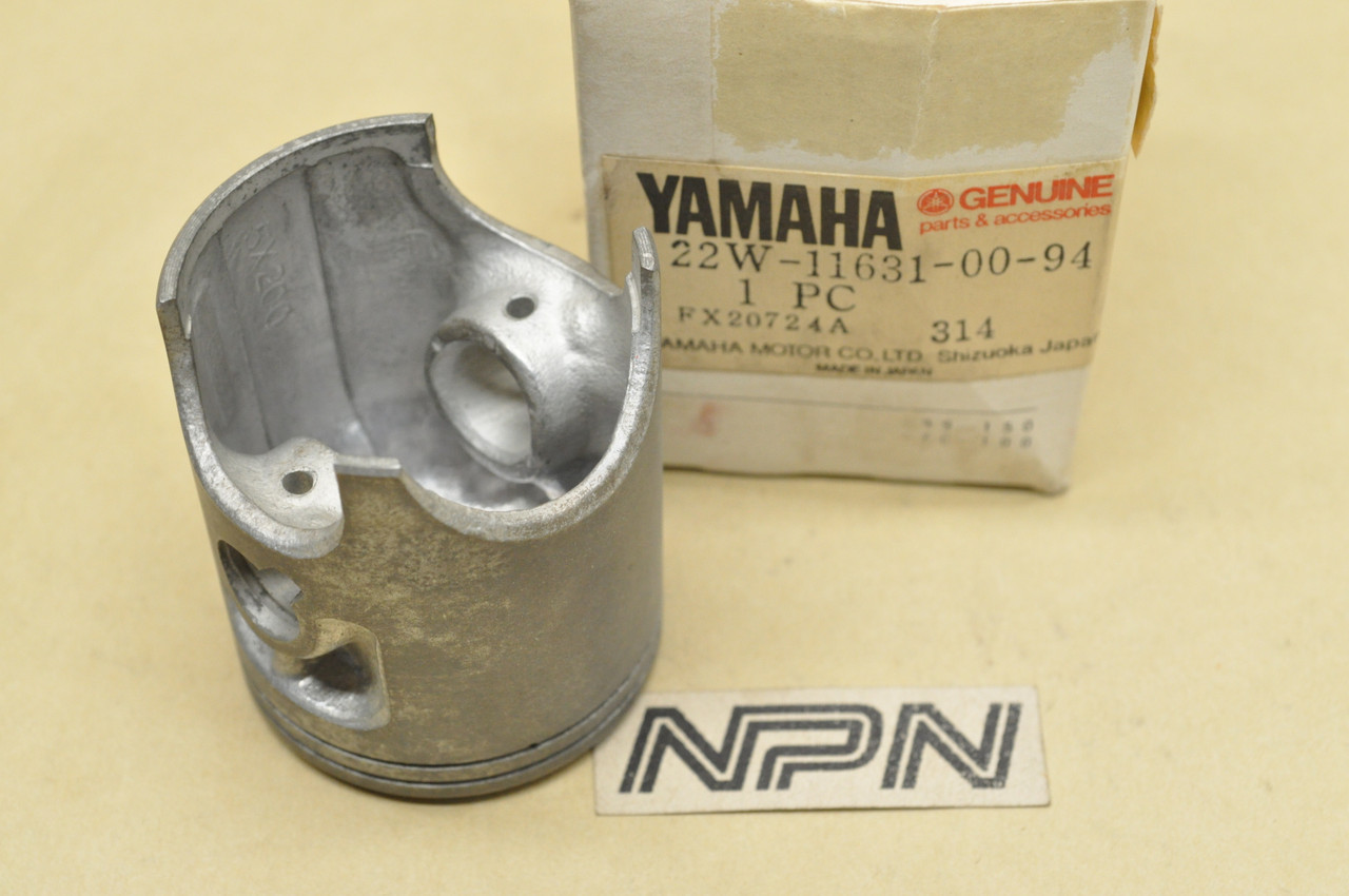 NOS Yamaha 1983 YZ80 Standard Size Piston 22W-11631-00-94