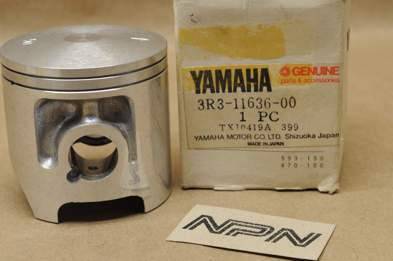 NOS Yamaha 1978-80 YZ125 .50 Oversize Piston 3R3-11636-00