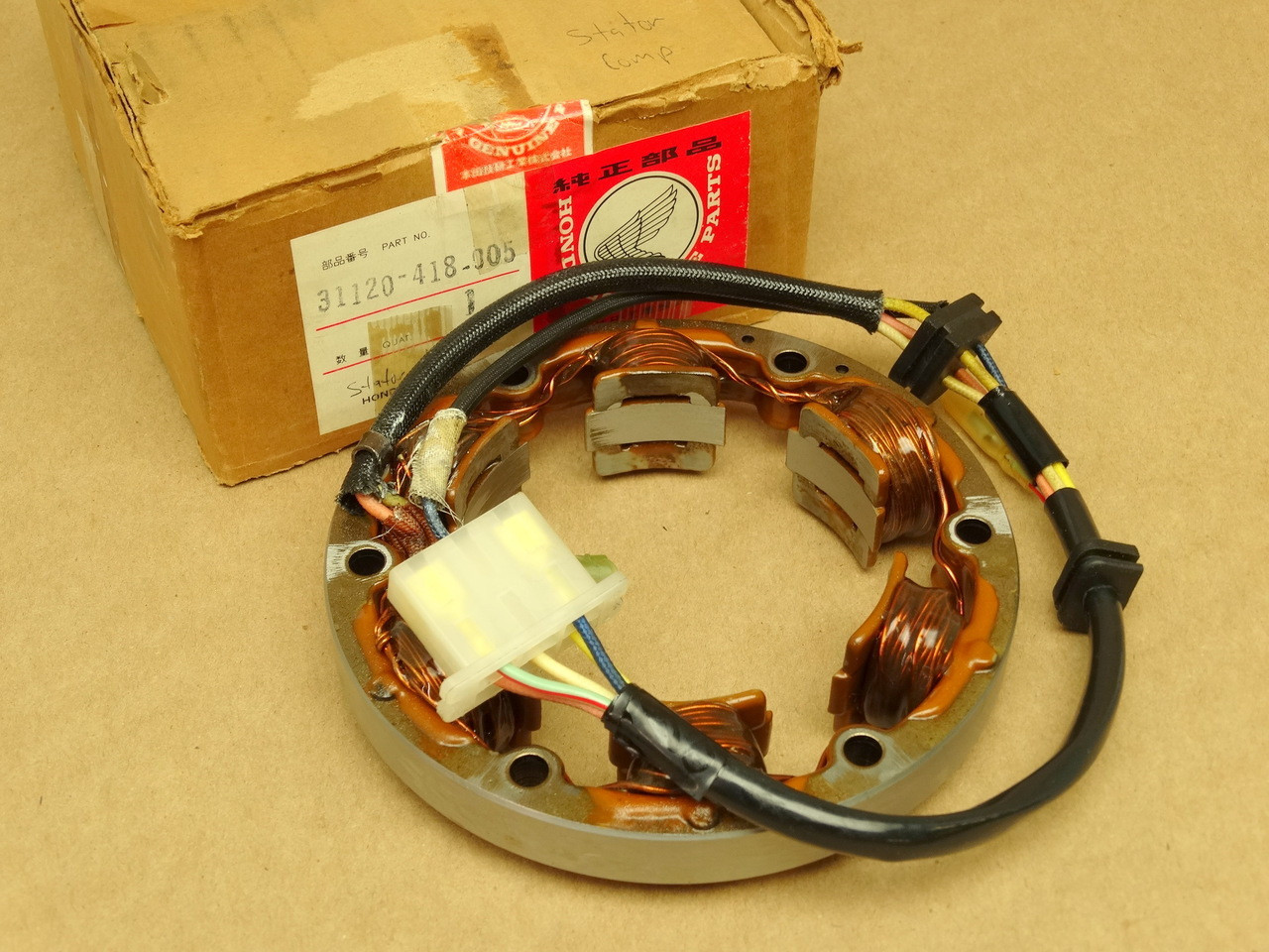 NOS Honda 1978-79 CM185 T Magneto Stator Generator 31120-418-005