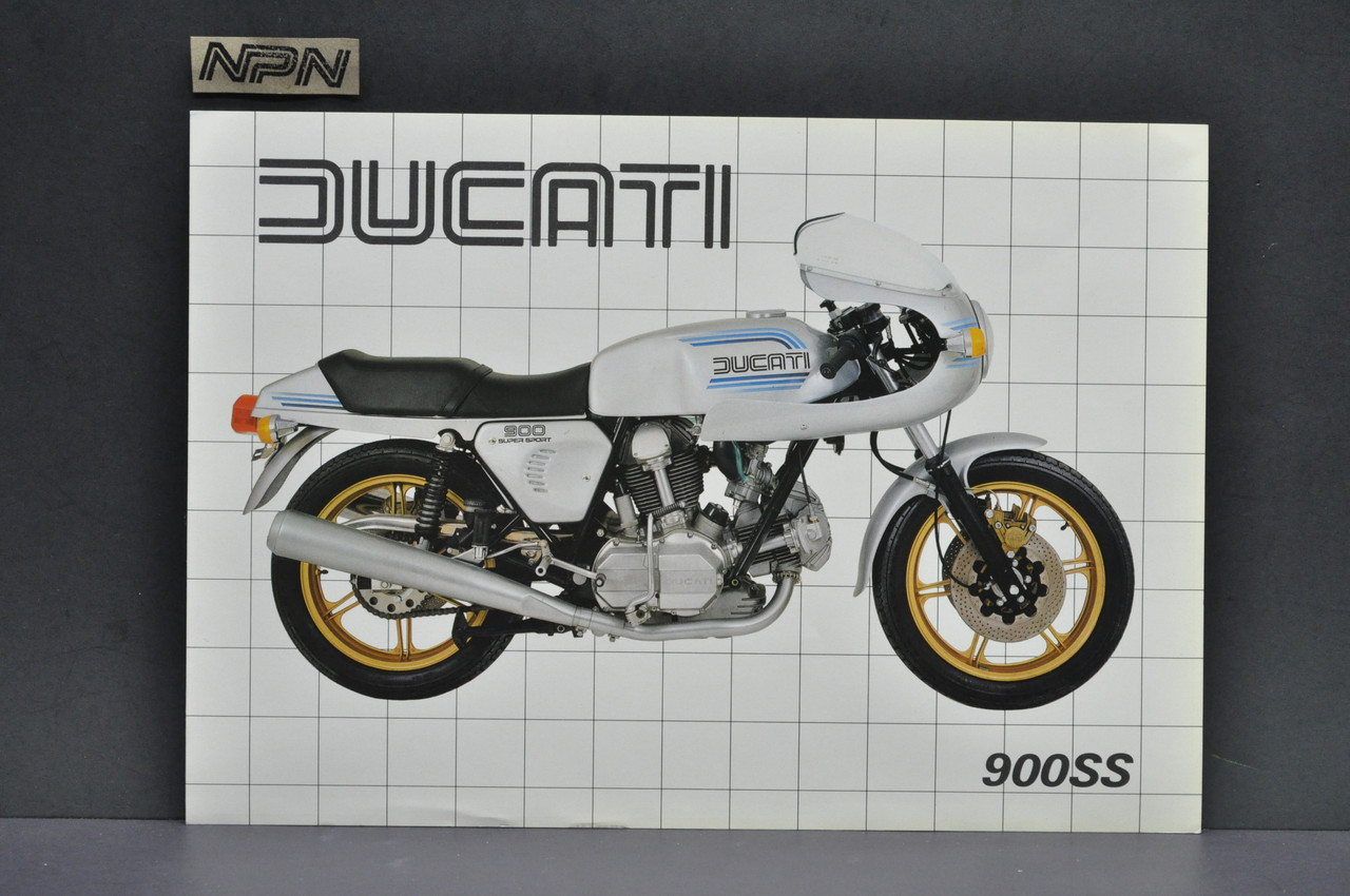 Vintage NOS 1981 Ducati 900 SS Super Sport Desmo Motorcycle Sales