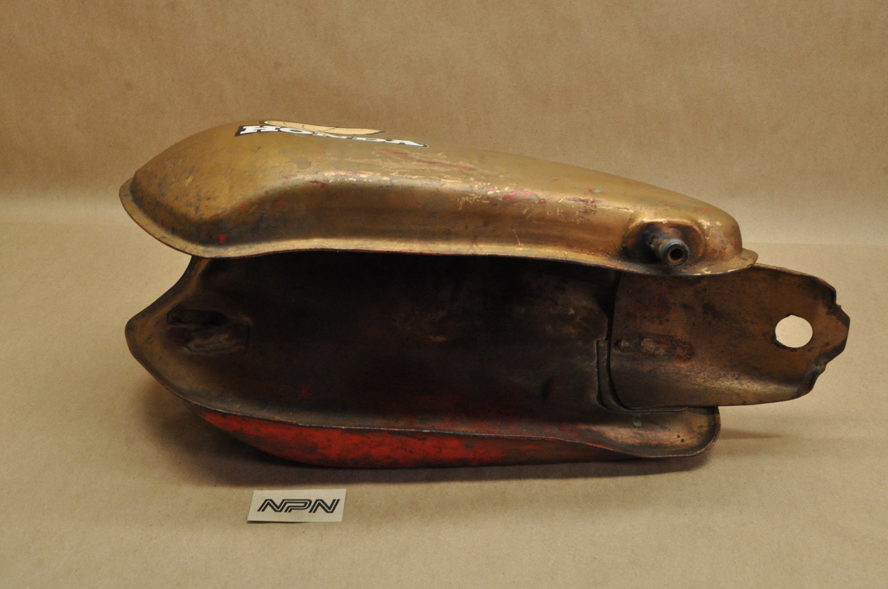 Vintage Used OEM Honda 1977-78 XR75 Fuel Gas Tank 17500-153-000 ZA