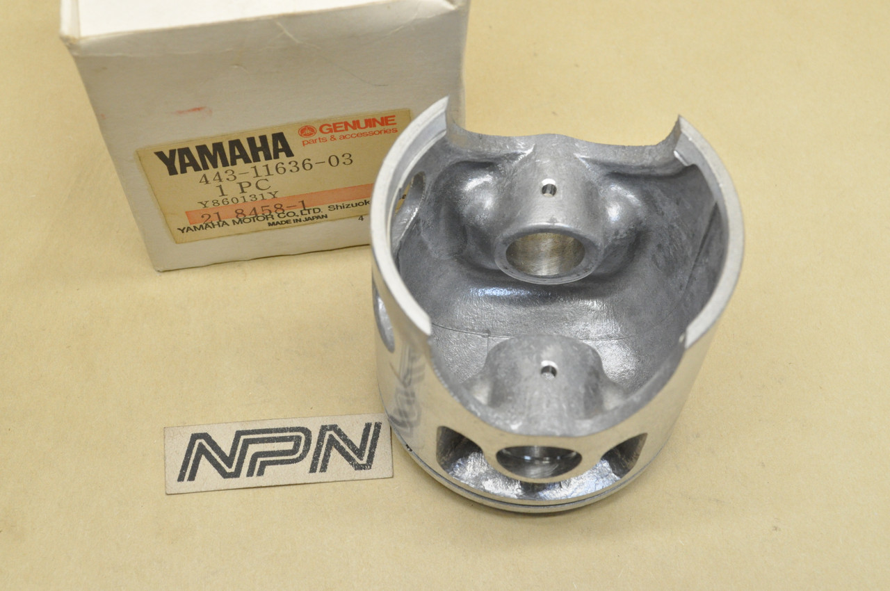 NOS Yamaha 1974-76 DT175 1975-76 TY175 .50 Oversize Piston 443-11636-03