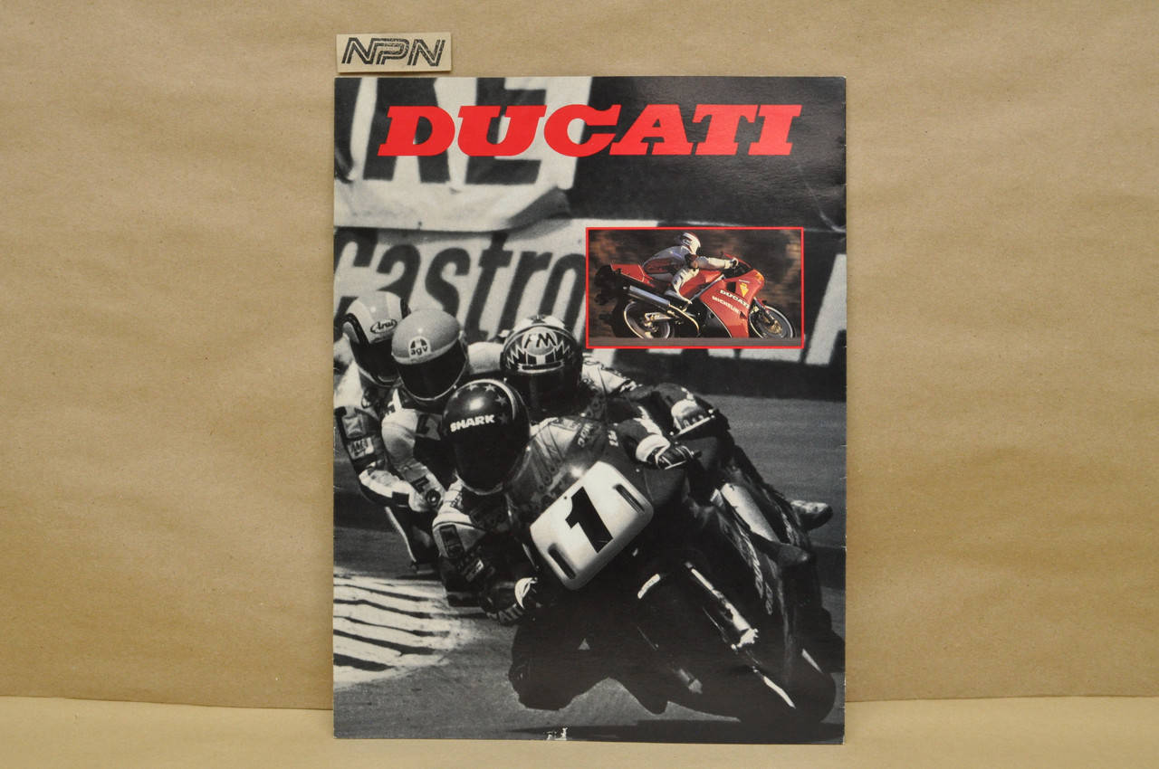 1991 Ducati 851 Sport 907 ie Paso 900 Super Sport 750 Sport Motorcycle Brochure