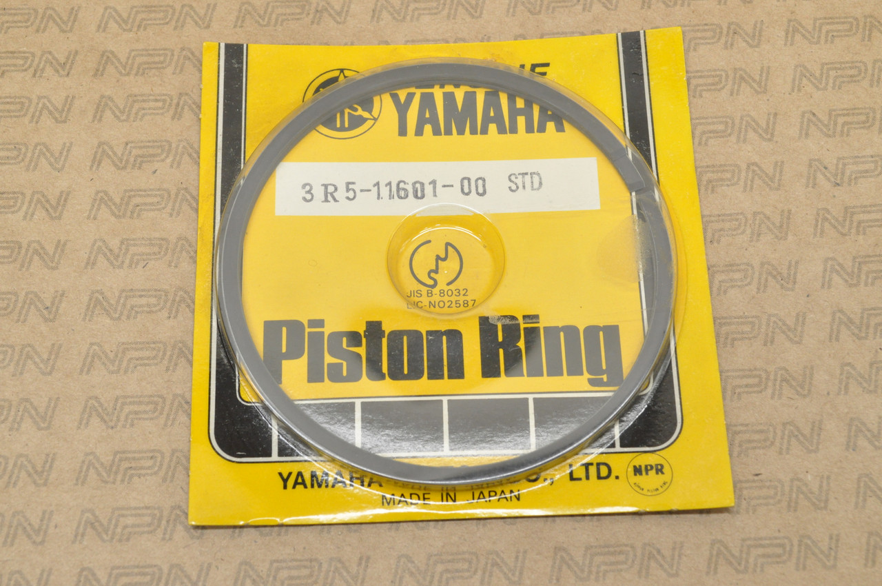 NOS Yamaha 1980-81 YZ465 Standard Piston Ring Set for 1 Piston 3R5-11601-00