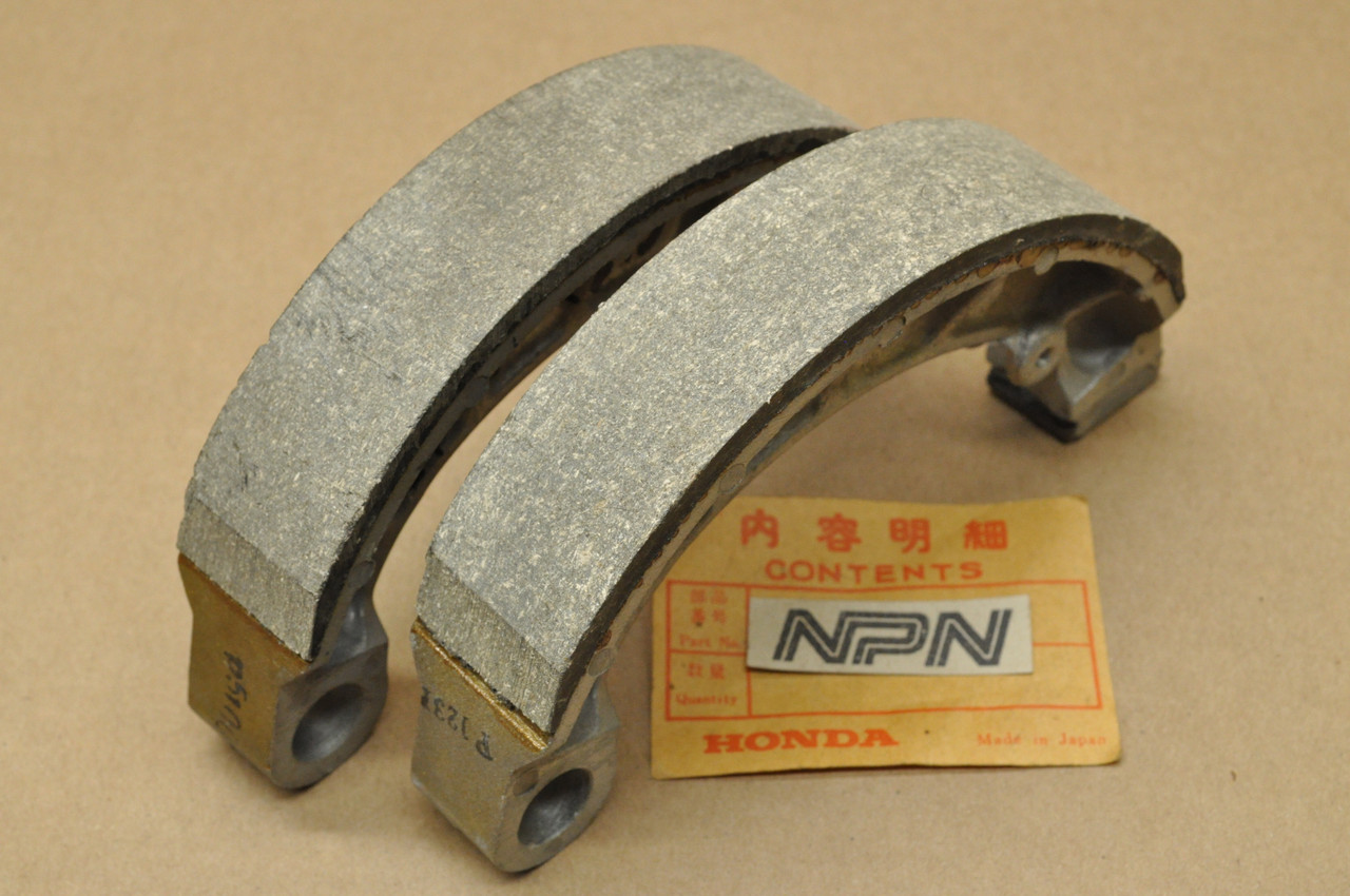 NOS Honda CL72 CL77 Early Front or Rear Wheel Brake Shoe Set 45120-273-000