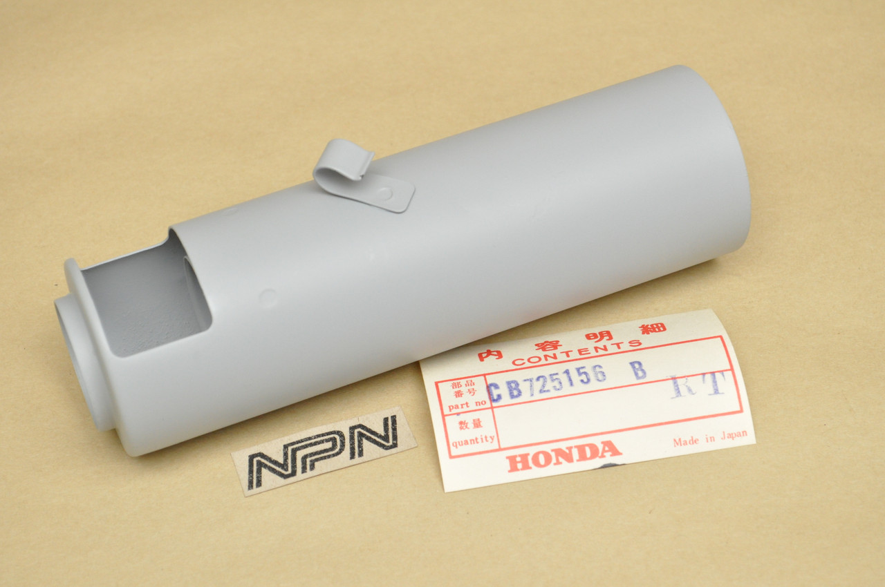 NOS Honda CB72 CB77 Right Front Fork Lower Cover in Primer 51611-268-020 Z