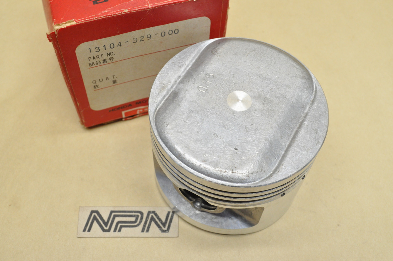 NOS Honda 1975-76 TL250 Trials XL250 K0-1976 Piston .75 Oversize 13104-329-000