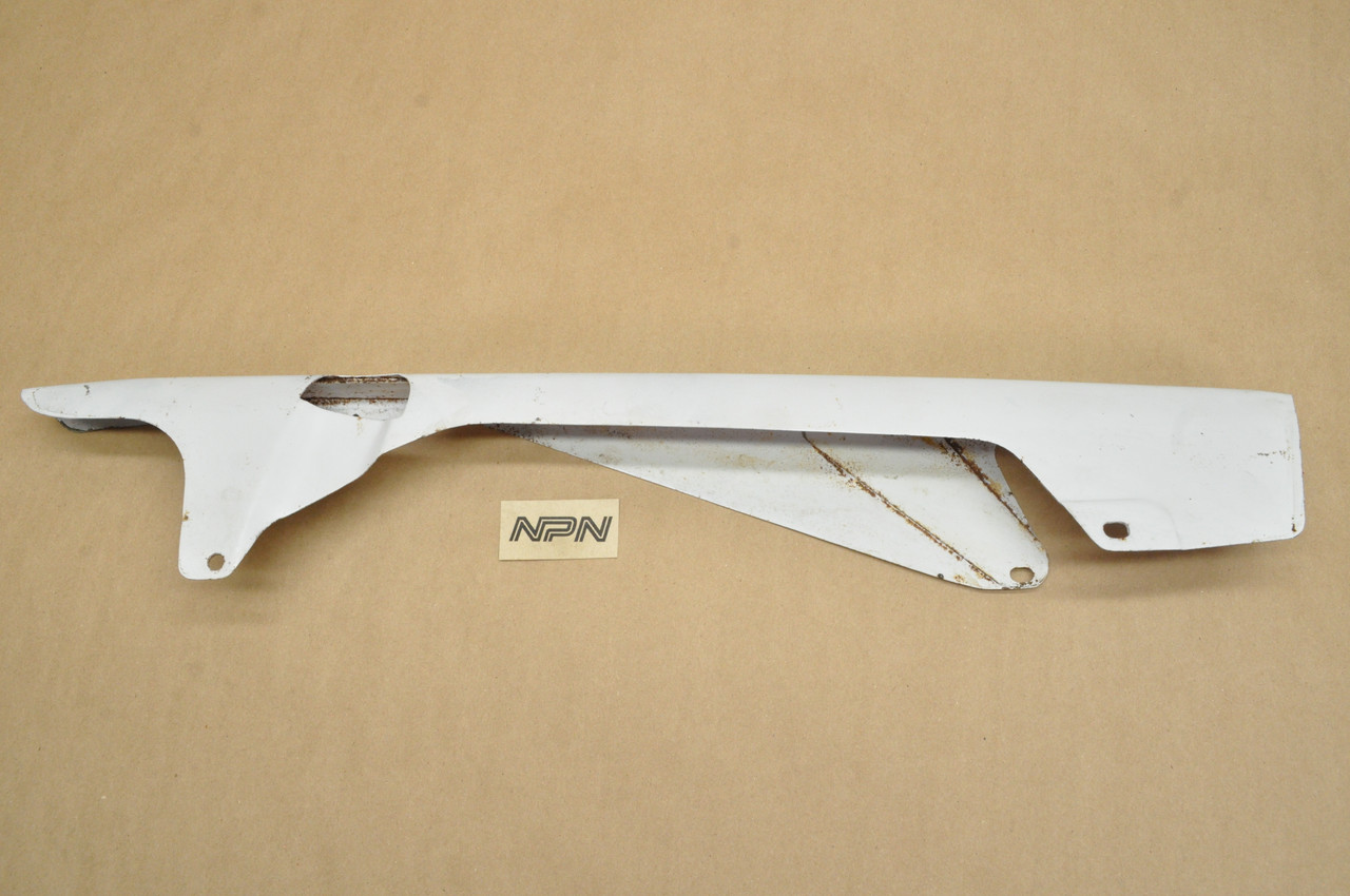 Vintage Used OEM Honda CB77 CB72 Drive Chain Guard Case White 40510-268-030