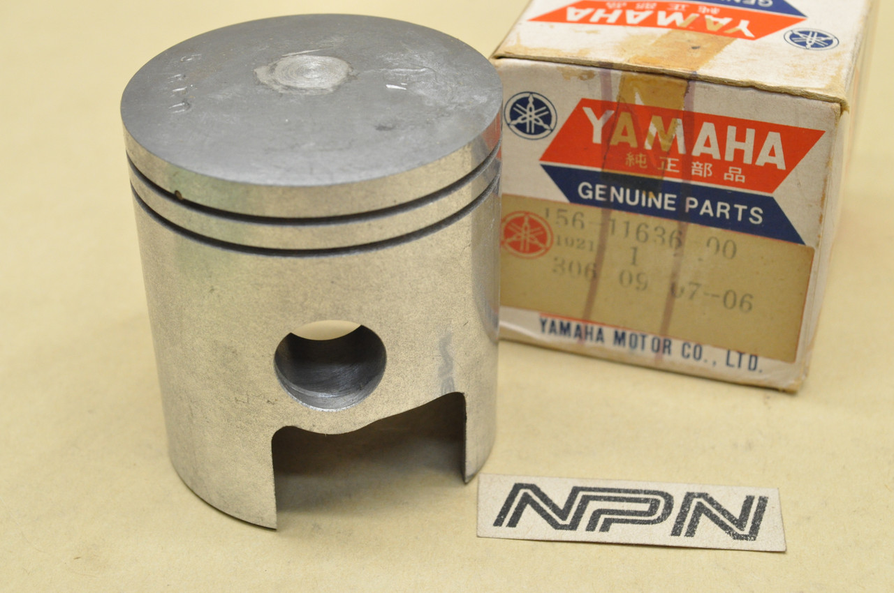 NOS Yamaha 1965 YDS3 1965-66 YDS3C .50 Oversize Piston 56.50mm 156-11636-00