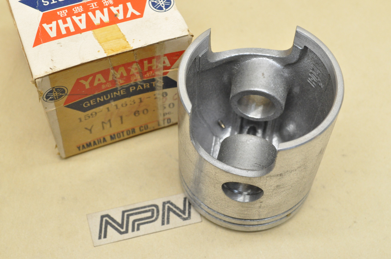 NOS Yamaha YM1 YM2 .50 Oversize Piston 60.50 mm 159-11631-20