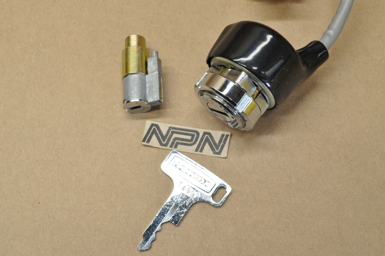 NOS Honda CL175 K0 Ignition Switch & Steering Lock w/ Key Set 35010-240-000
