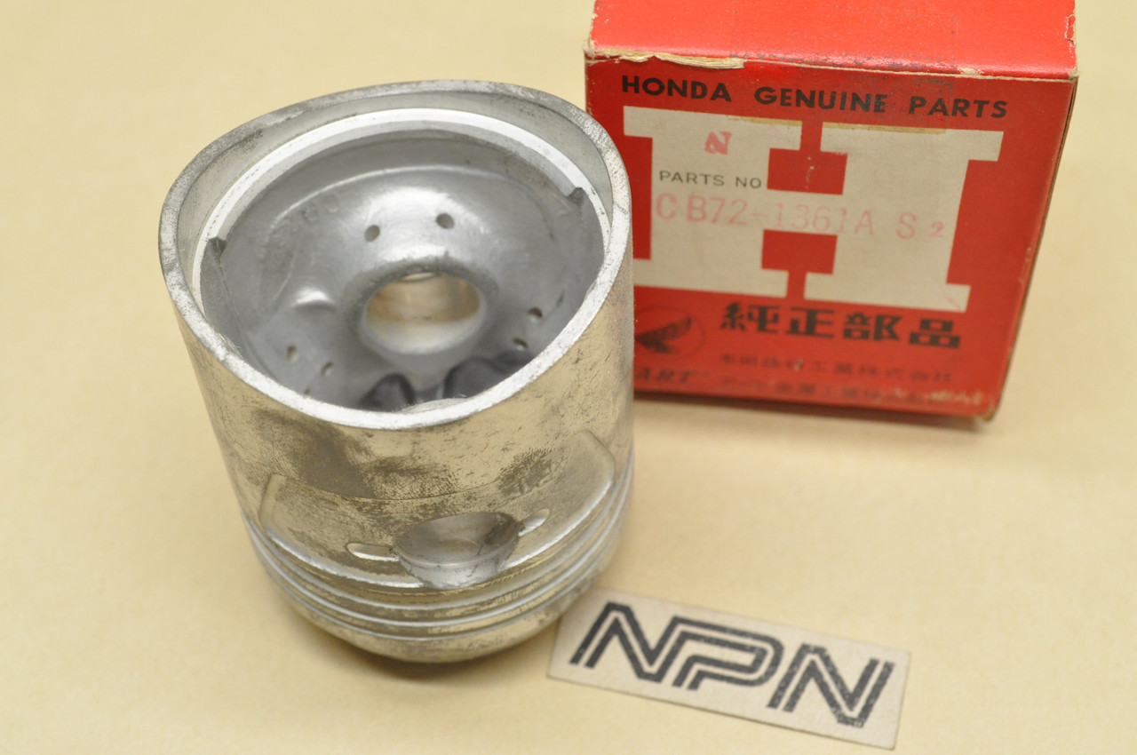 NOS Honda CB72 CL72 .50 Oversize Piston 13103-268-010