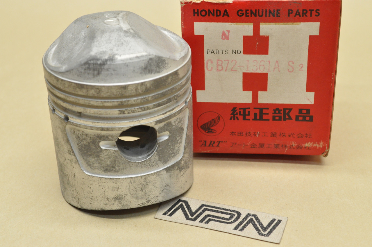 NOS Honda CB72 CL72 .50 Oversize Piston 13103-268-010