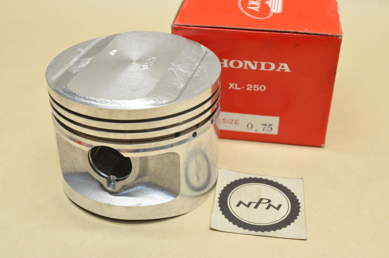 NOS Honda TL250 XL250 K0-1976 Rocky .75 Oversize Piston 13104-329-000
