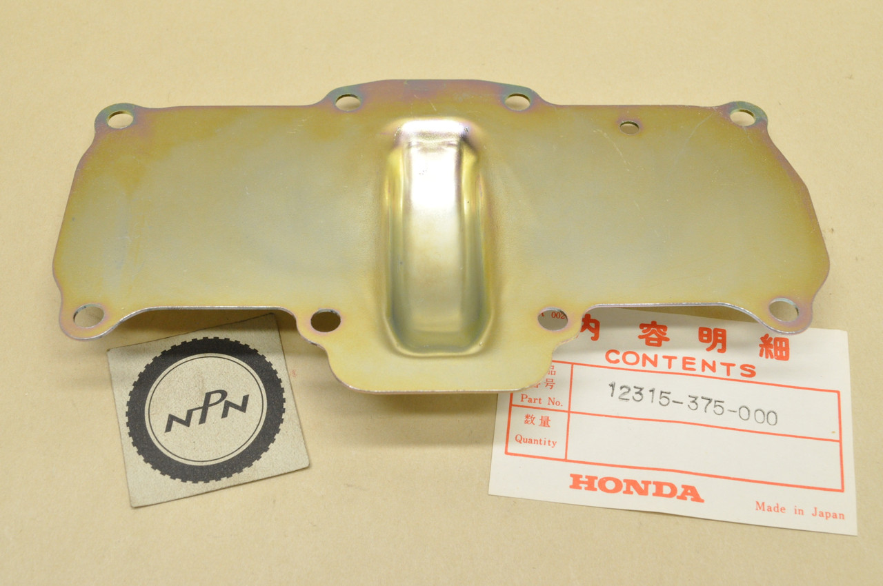 NOS Honda 1975-76 CB500 T Twin Exhaust Breather Seperator Plate 12315-375-000