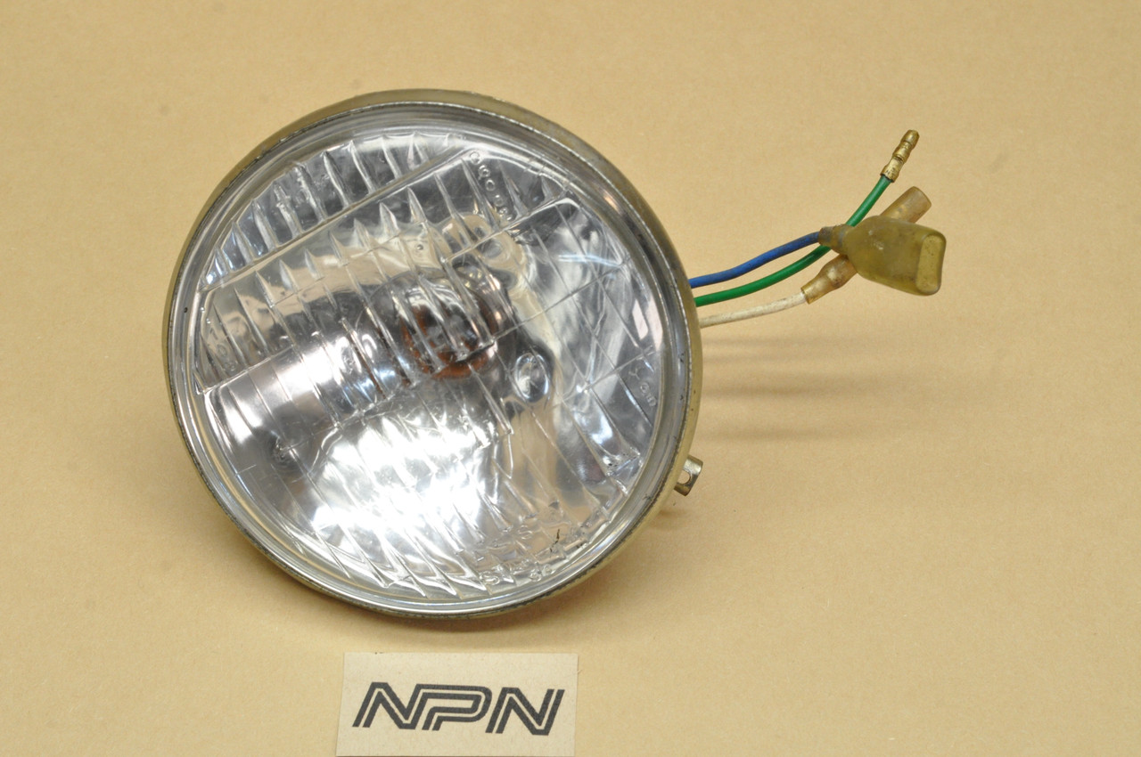 Vtg Used OEM Honda 81-82 NX50 M Express Sr Head Light Sealed Beam