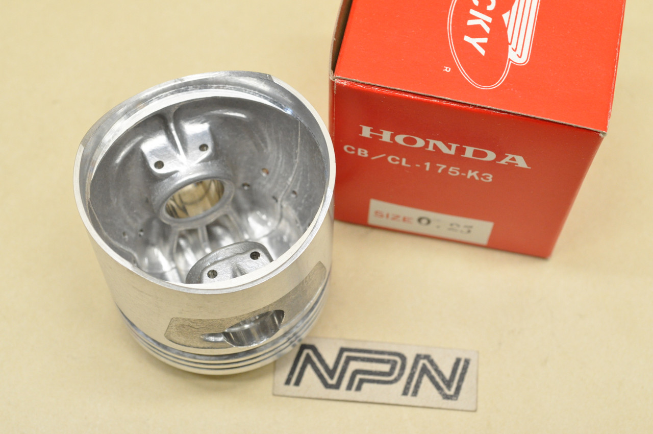 NOS Honda CA175 CB175 CL175 SL175 Rocky Piston .25 Oversize 13102-313-010