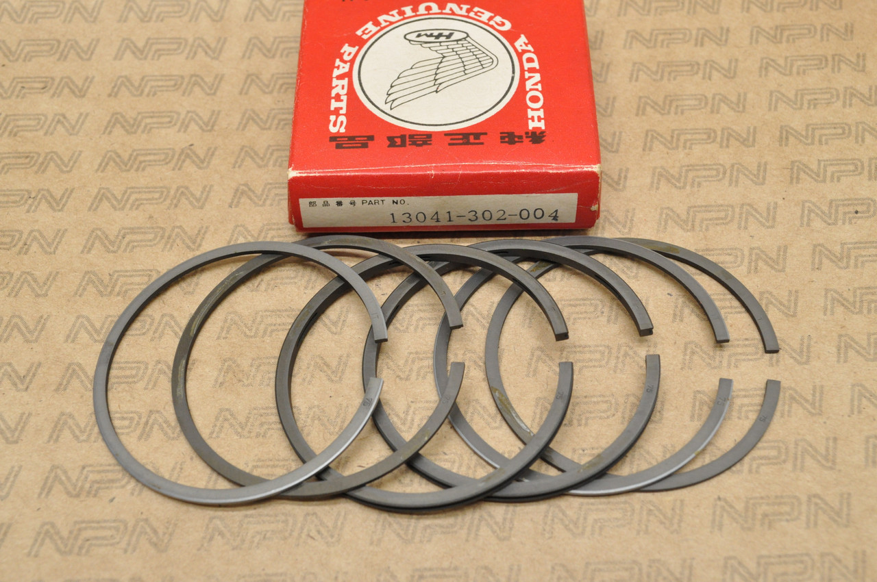 NOS Honda CA175 CB175 CL175 SL175 .75 Oversize Piston Ring Set 13041-302-004