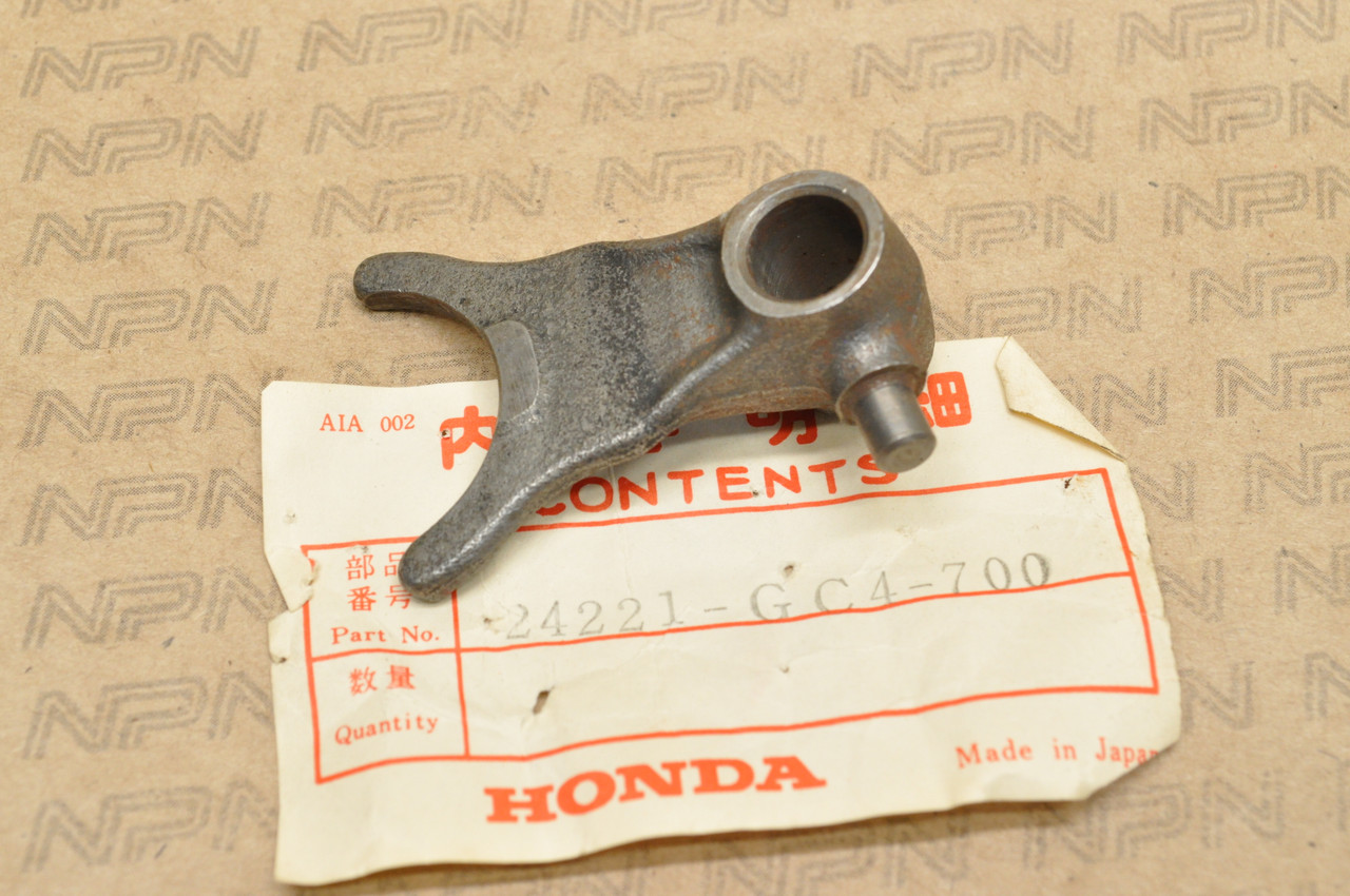 NOS Honda 1983-84 CR60 R CR80 R Left Gear Shift Fork 24221-GC4-700