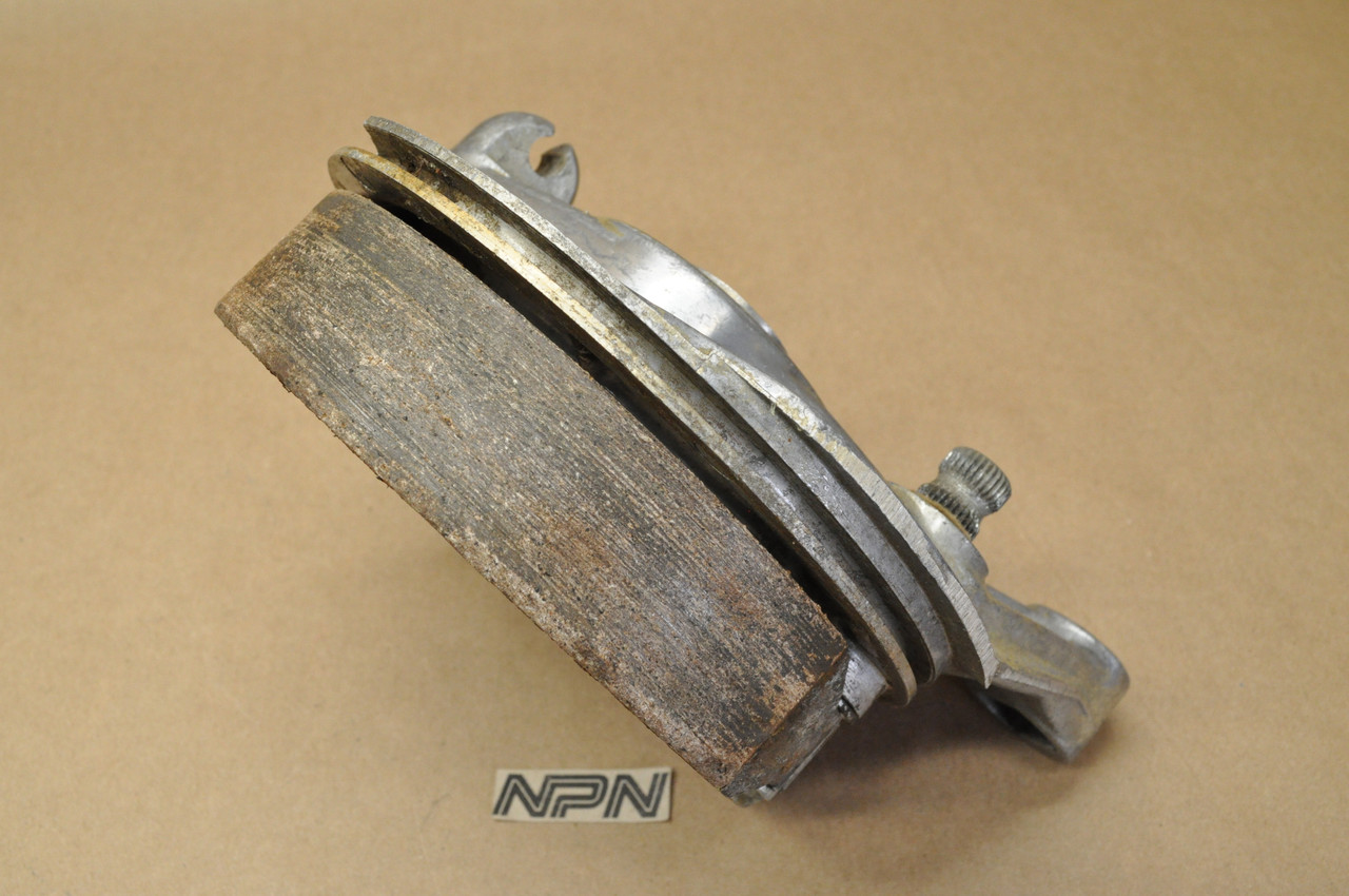 VTG OEM Honda SL350 K1-K2 Rear Hub Brake Panel Cover w/ Shoes 43100-312-010