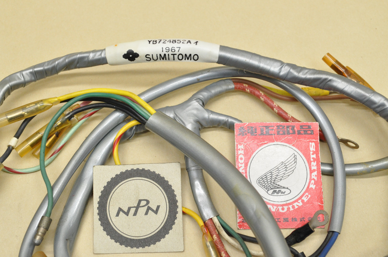 NOS Honda CB72 CB77 Main Wire Wiring Harness B 32110-268-811