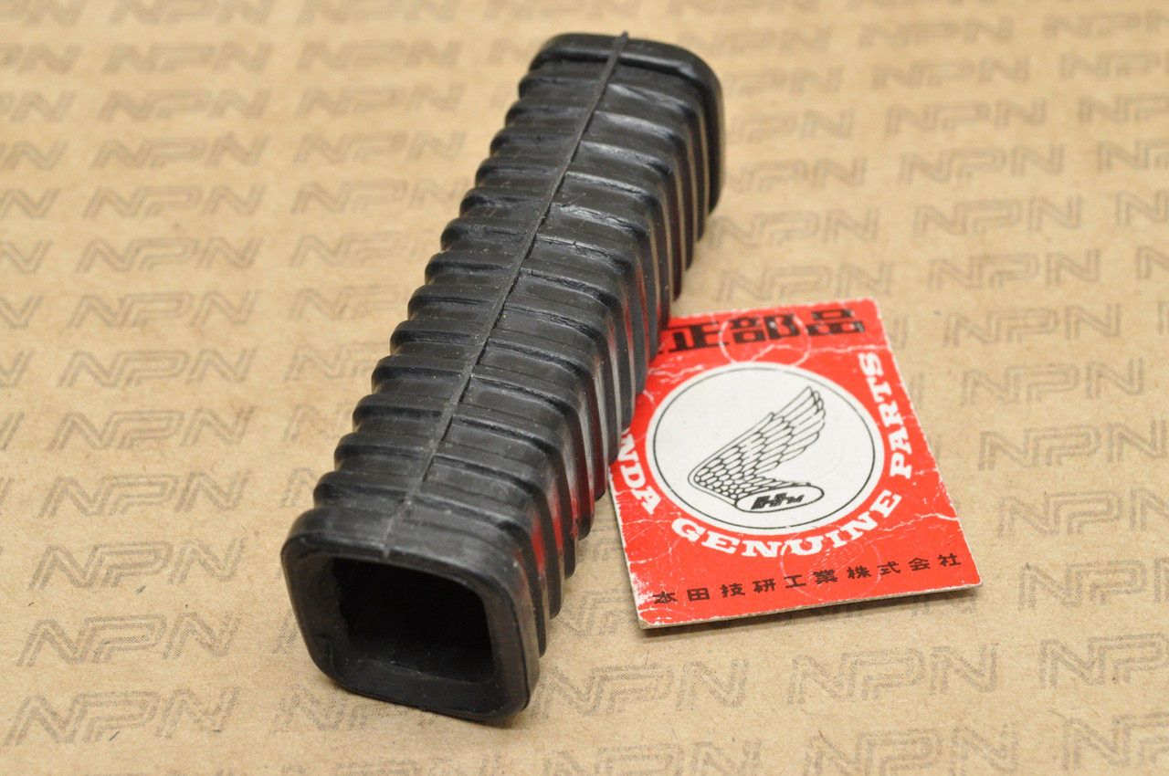 NOS Honda CB450 CB750 Sandcast CL450 CT90 Z50 Foot Peg Rubber HM Logo 50731-024-000