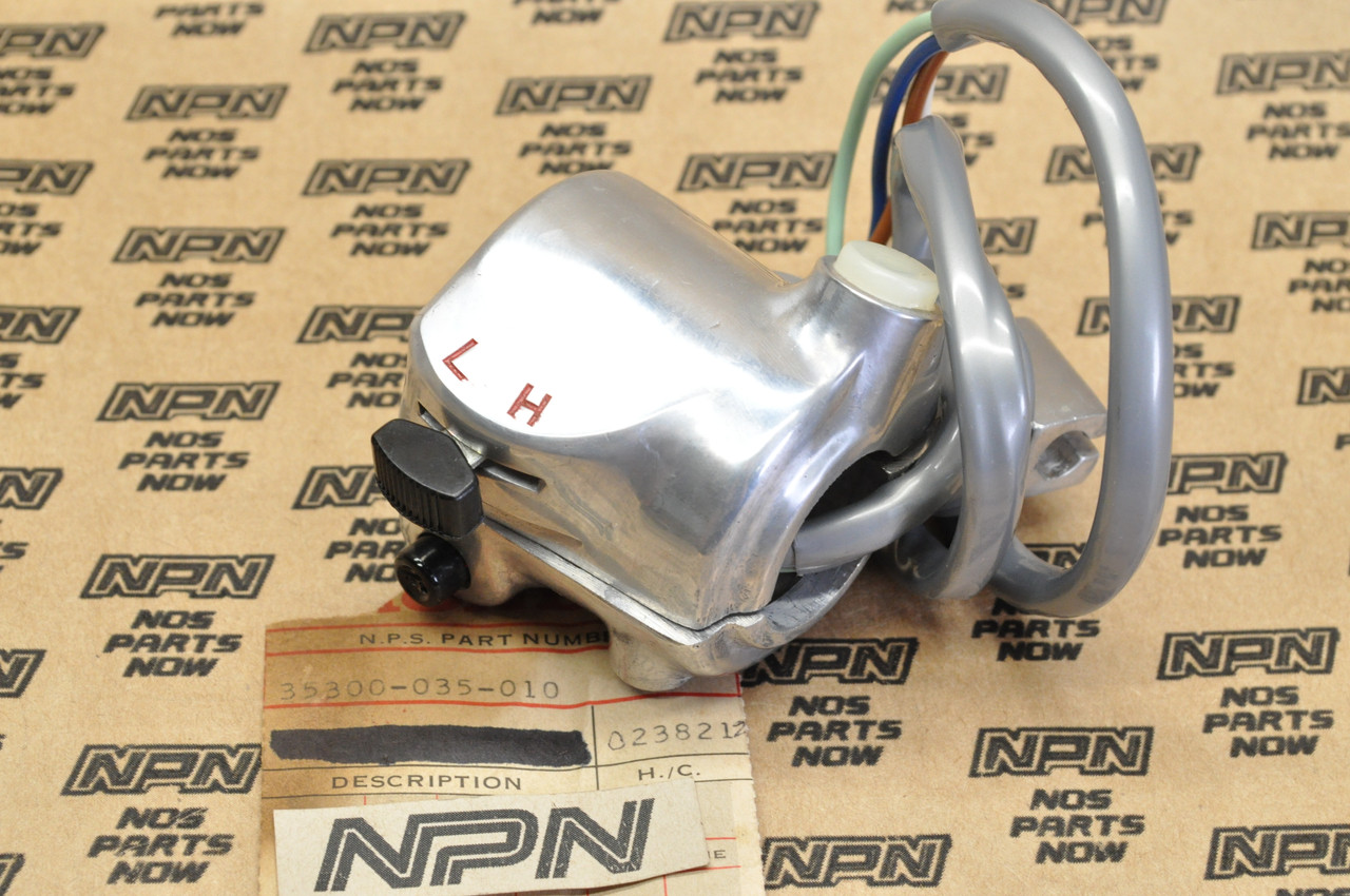 NOS Honda S65 Horn & Light Low Hi Dimmer Control Switch 35300-035-010