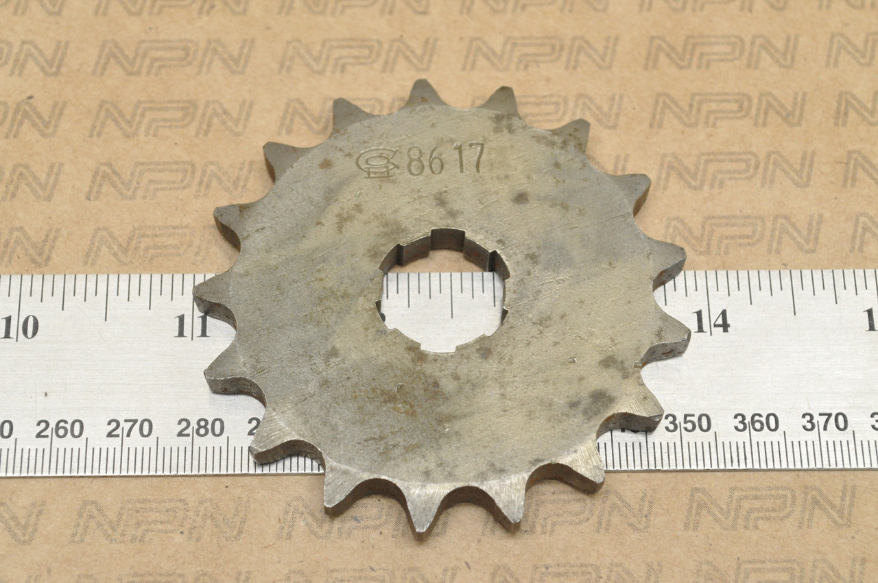 NOS Honda CL125 CR125 MT125 SL125 SL175 XL125 Circle Sprocket 17T 23804-360-000