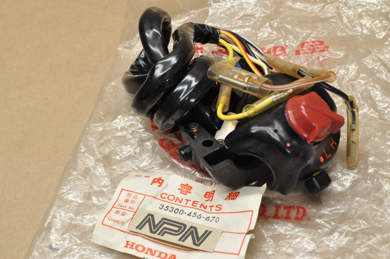 NOS Honda CB175 CL175 CL200 CL350 CL450 Stop Kill Light Switch 35300-456-670