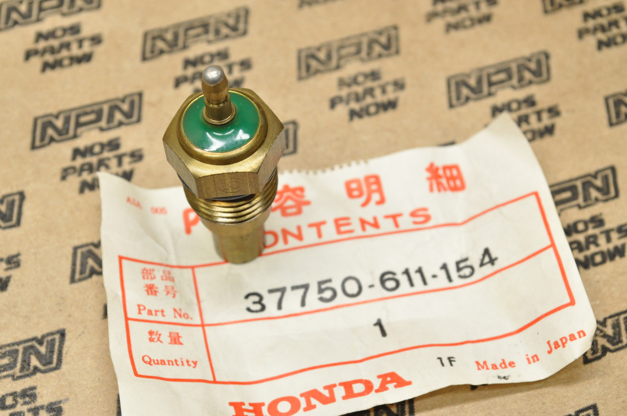 NOS Honda CX500 GL1000 GL1100 GL1200 Water Temperature Send Unit 37750-611-154