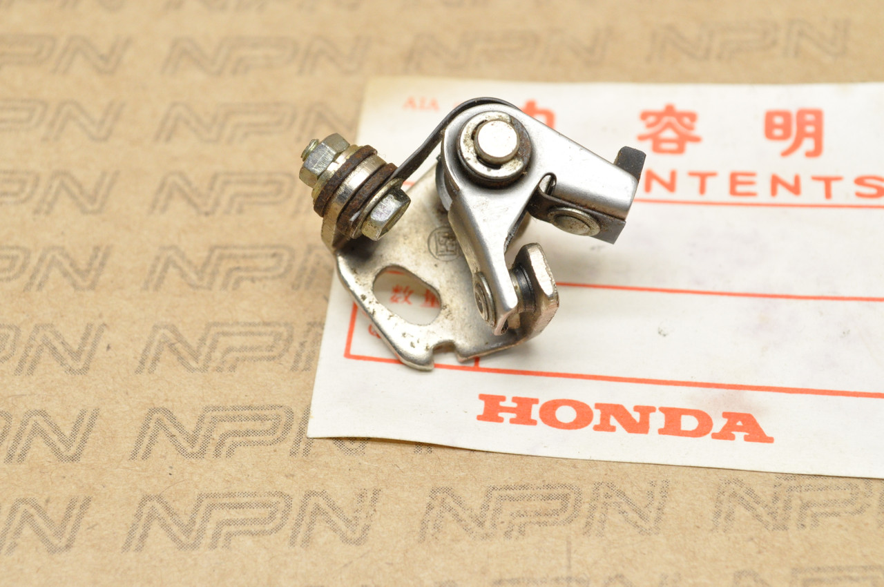 NOS Honda 1975-77 MR175 MT125 K0-1976 Points Contact Breaker 30200-361-003