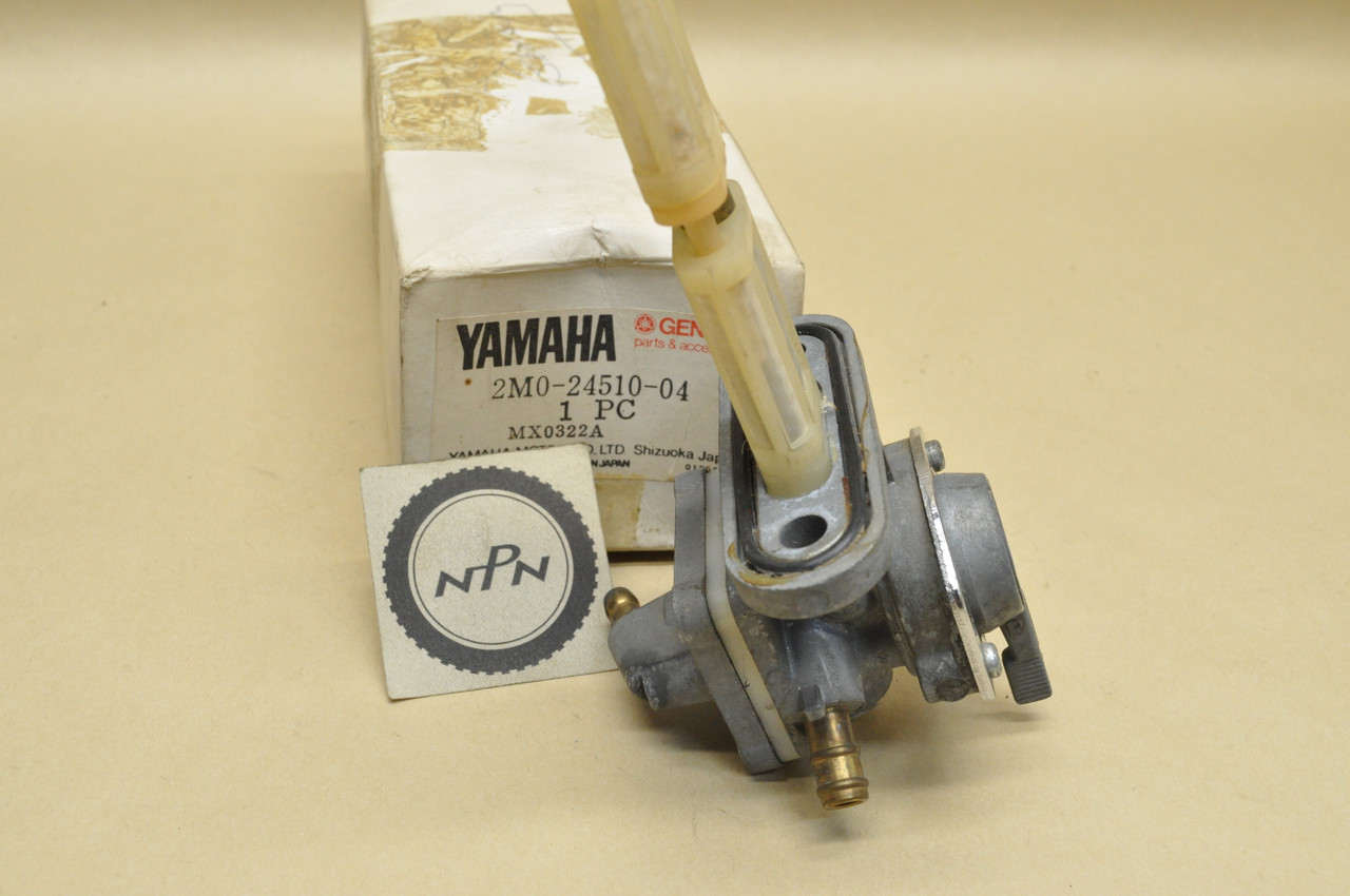 Vtg Used OEM Yamaha 1978-80 XS650 Gas Fuel Tank Petcock 2M0-24510-04