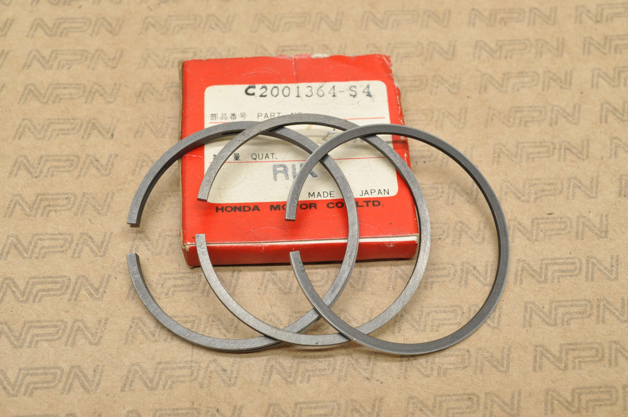 NOS Honda CA200 C200 1.00 Oversize Piston Ring Set for 1 Piston 13050-030-000