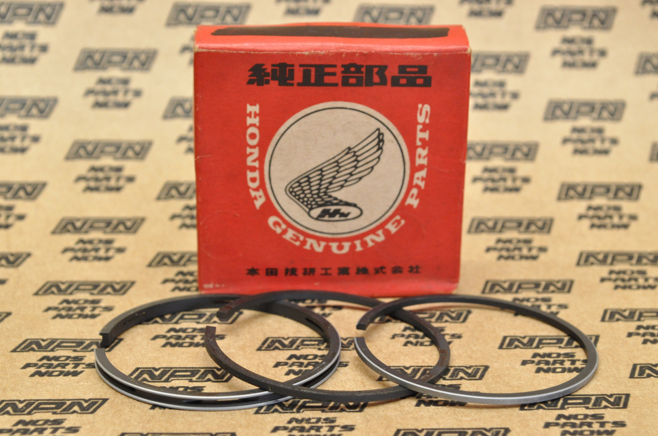 NOS Honda CA200 C200 1.00 Oversize Piston Ring Set for 1 Piston 13050-030-000