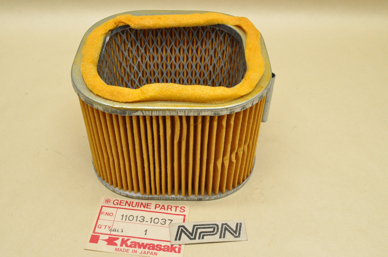 NOS Kawasaki KZ1000 Police LTD CSR KZ1100 Air Filter Cleaner Element 11013-1037