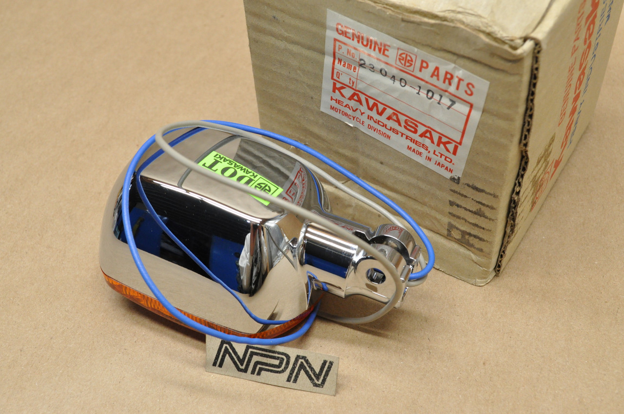 NOS Kawasaki KZ1000 KZ440 KZ550 KZ750 Front Turn Signal Lamp