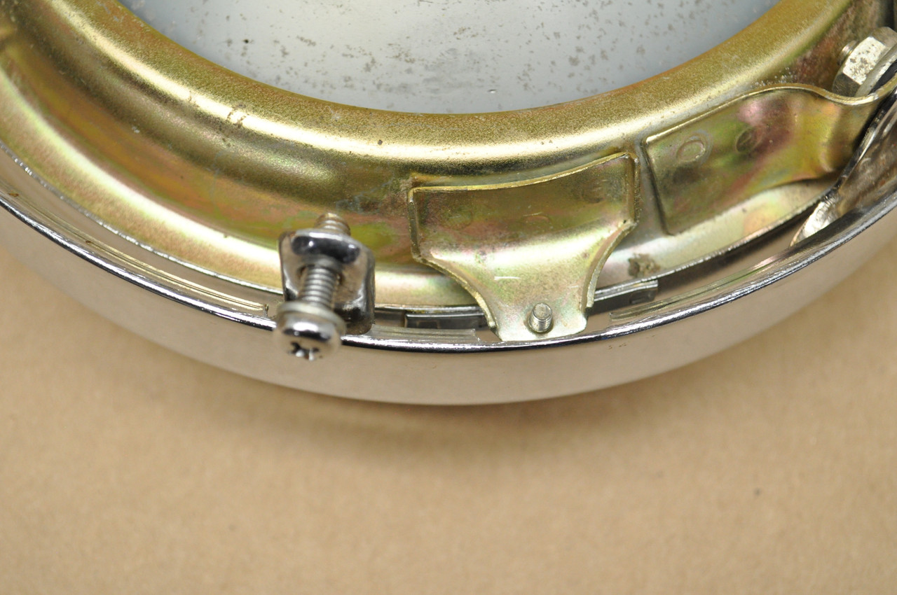 NOS Kawasaki H1 KH500 KZ1000 KZ750 KZ900 Z1 Head Light & Bezel Unit 23003-017