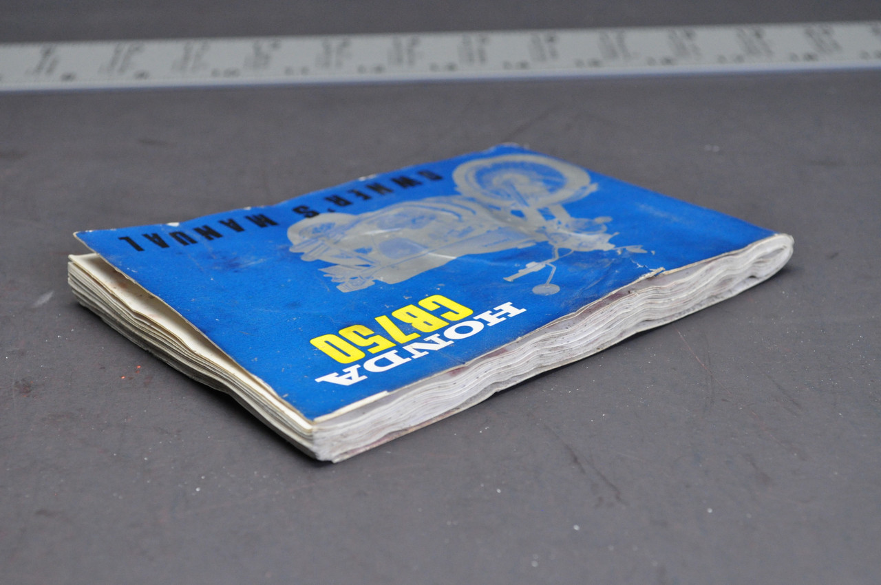 Vintage 1972 Honda CB750 K2 Motorcycle Owners Manual **See Description