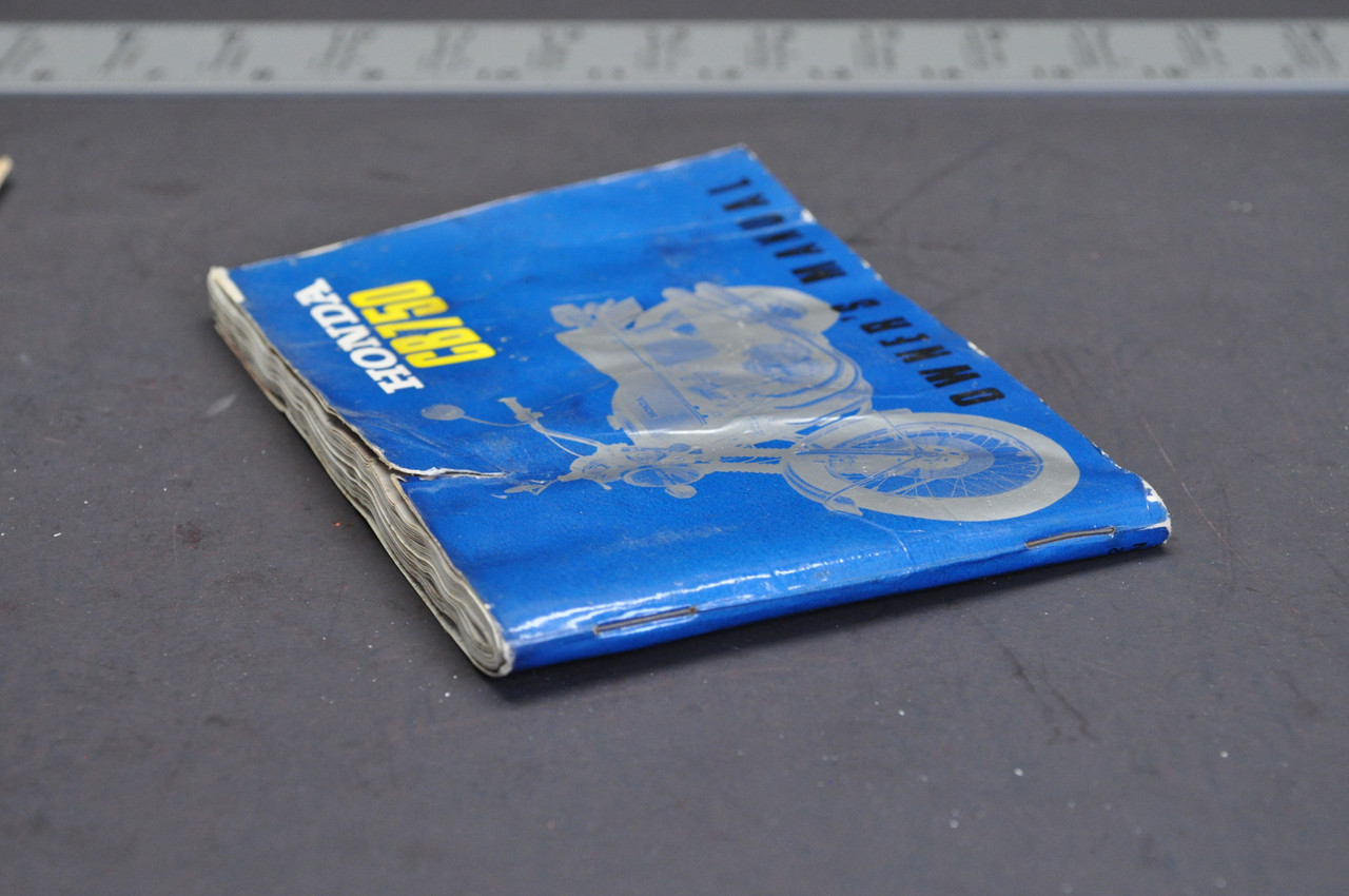 Vintage 1972 Honda CB750 K2 Motorcycle Owners Manual **See Description