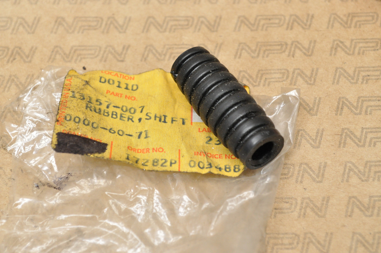 NOS Kawasaki 1987-88 KZ305 LTD Gear Shift Change Pedal Rubber 13157-007