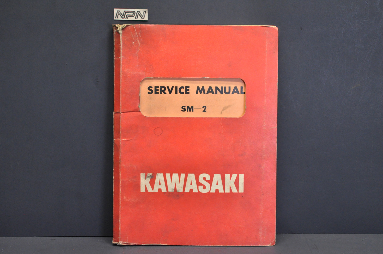 Vintage 1970 Kawasaki A1 A1SS A1R A7 A7SS H1 Motorcycle Shop Service Manual 