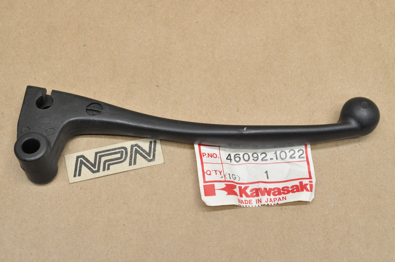 NOS Kawasaki 1981 KZ550 GPz Left Side Handlebar Clutch Lever 46092-1022