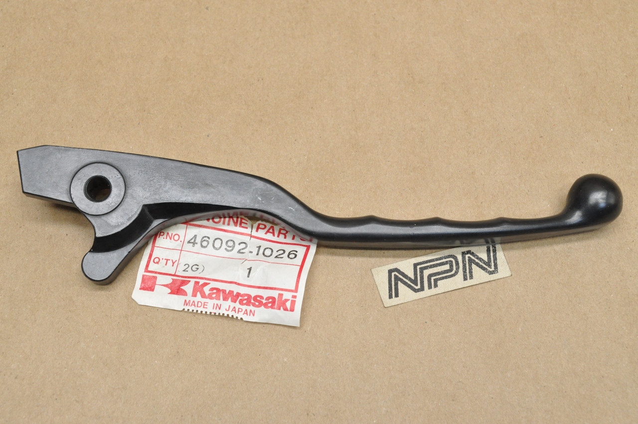 NOS Kawasaki EX305 KZ1000 KZ1100 KZ750 ZX1100 ZX750 GPz Brake Lever 46092-1026