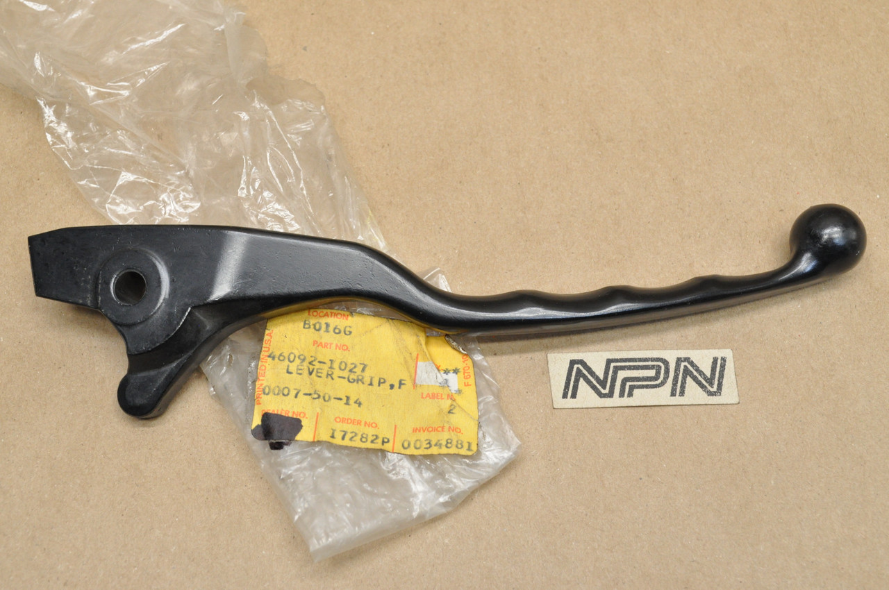 NOS Kawasaki EN450 KZ1100 KZ750 ZN1100 ZX1100 ZX750 Brake Lever 46092-1027