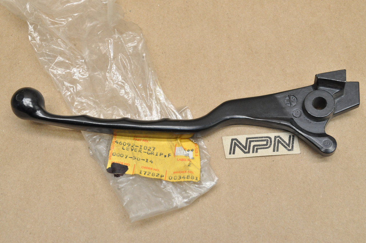 NOS Kawasaki EN450 KZ1100 KZ750 ZN1100 ZX1100 ZX750 Brake Lever 46092-1027