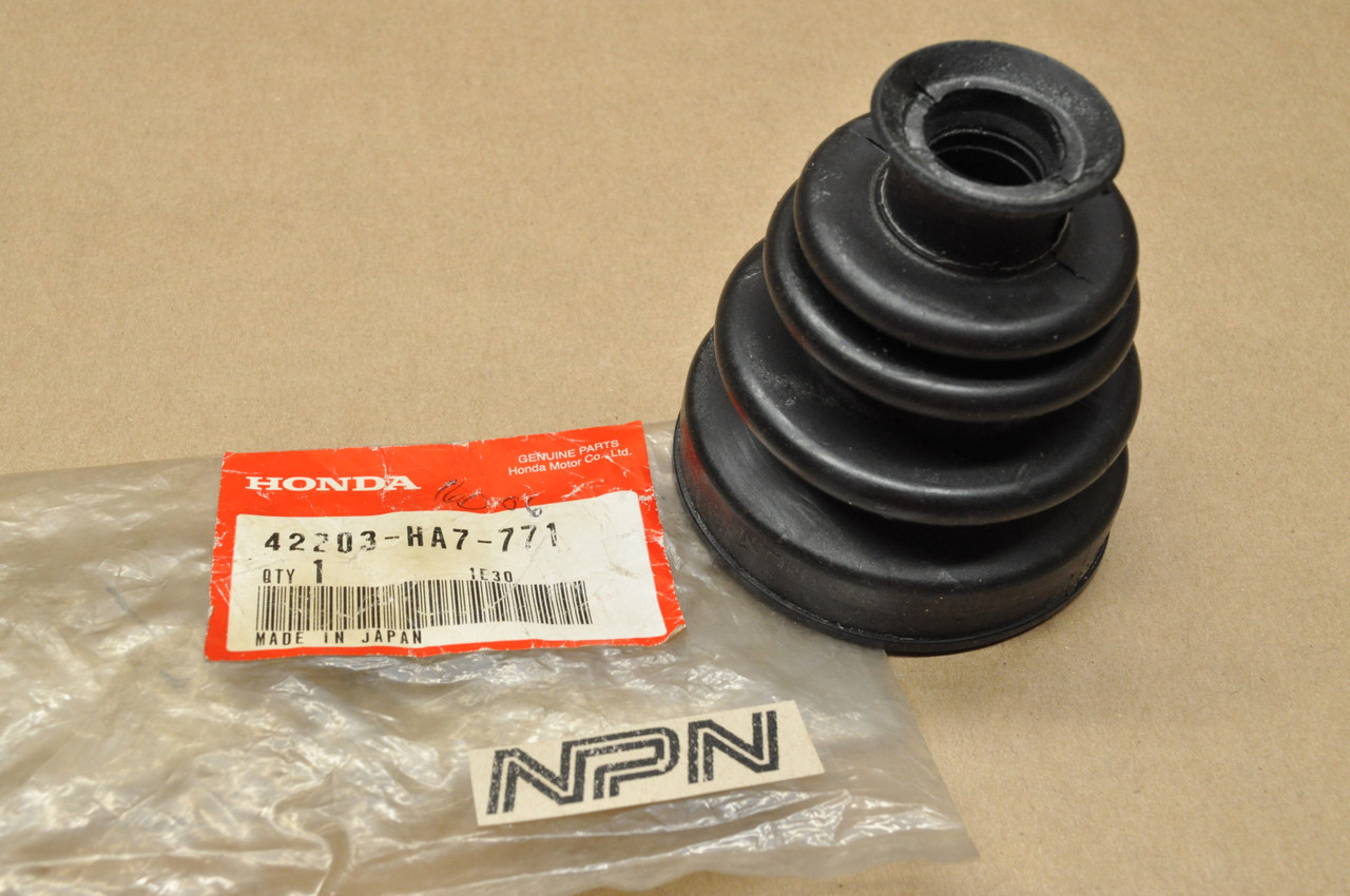 NOS Honda 1986-87 TRX350 1987-89 TRX350D Shaft Knuckle Rubber Boot 42203-HA7-771
