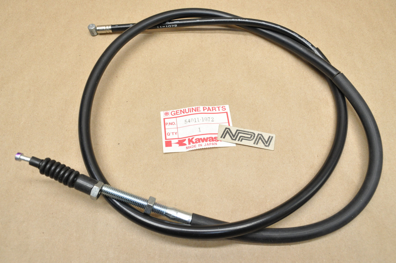 NOS Kawasaki 1980-83 KZ440 LTD Belt Clutch Cable 54011-1072